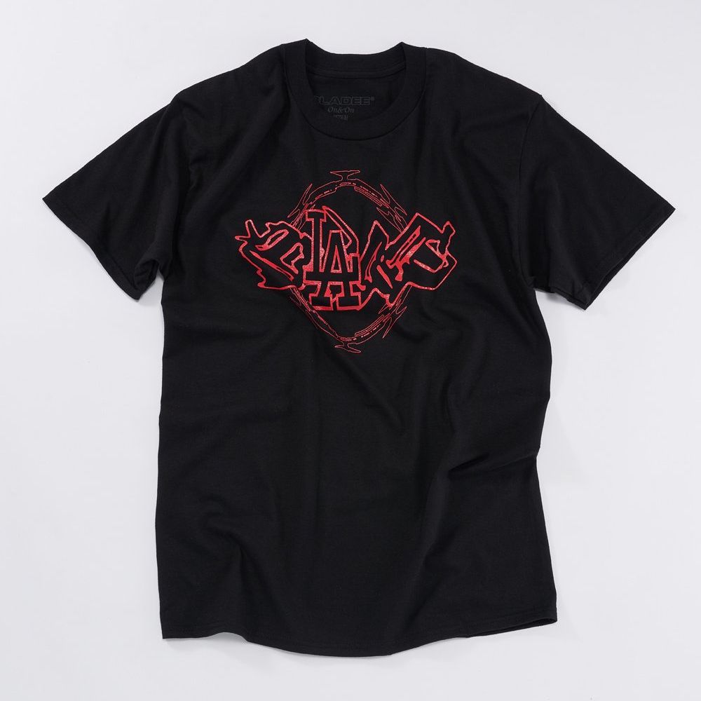 Razorwire / Exer Tee (Black/Red) - View 1