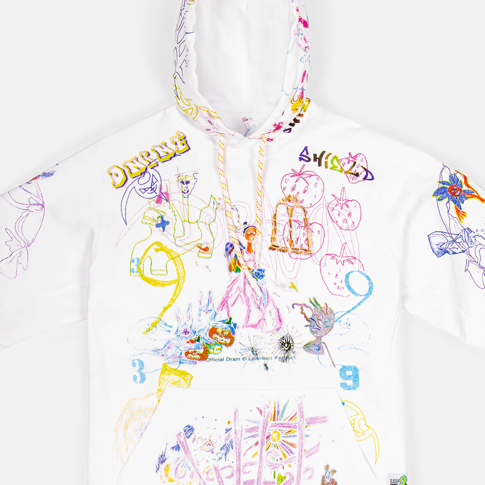 333 Extasia Hoodie (White) — image 3 of 8