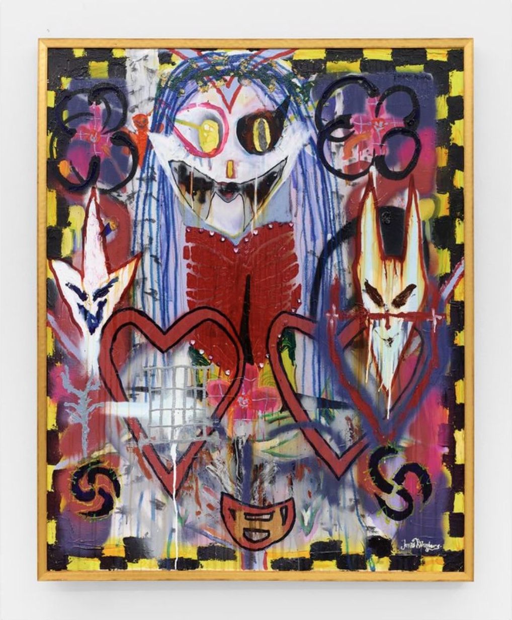 Benjamin Reichwald and Jonas Rönnberg "24K-Valhallvägen" Painting