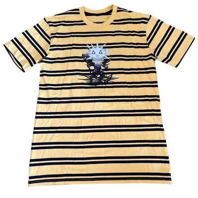 D-9 Striped Tee (Yellow/Black)