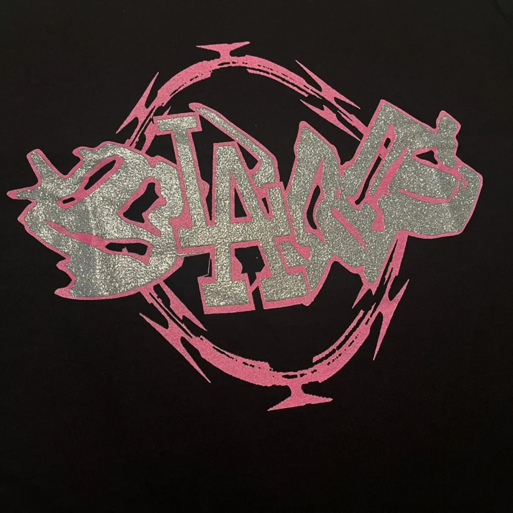 Razorwire / Exer Tee (Black/Pink) (US) — image 3 of 7