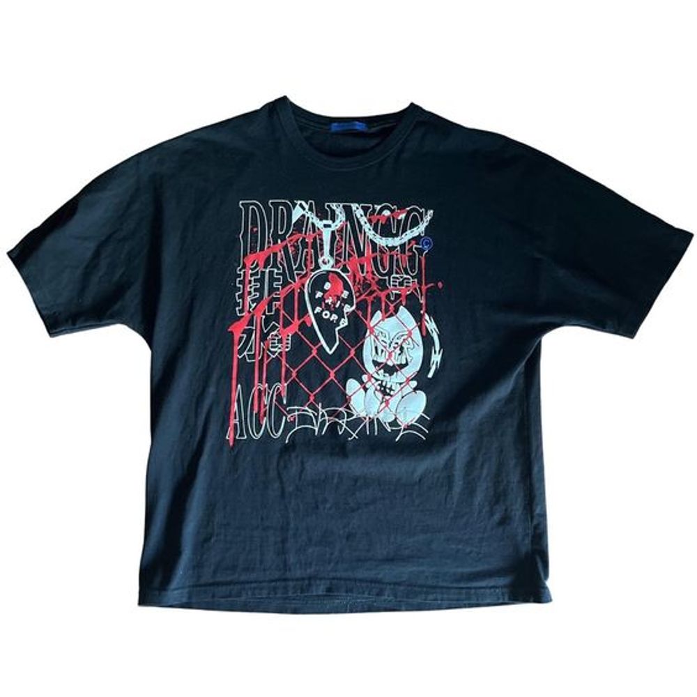 Drain & g’LOSS DrainGG Tee (No rhinestones) - View 1