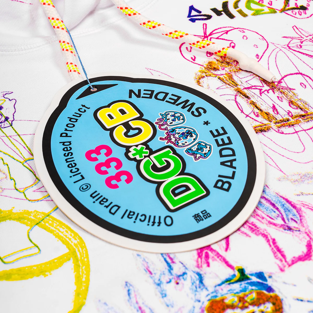 333 Extasia Hoodie (White) — image 7 of 8