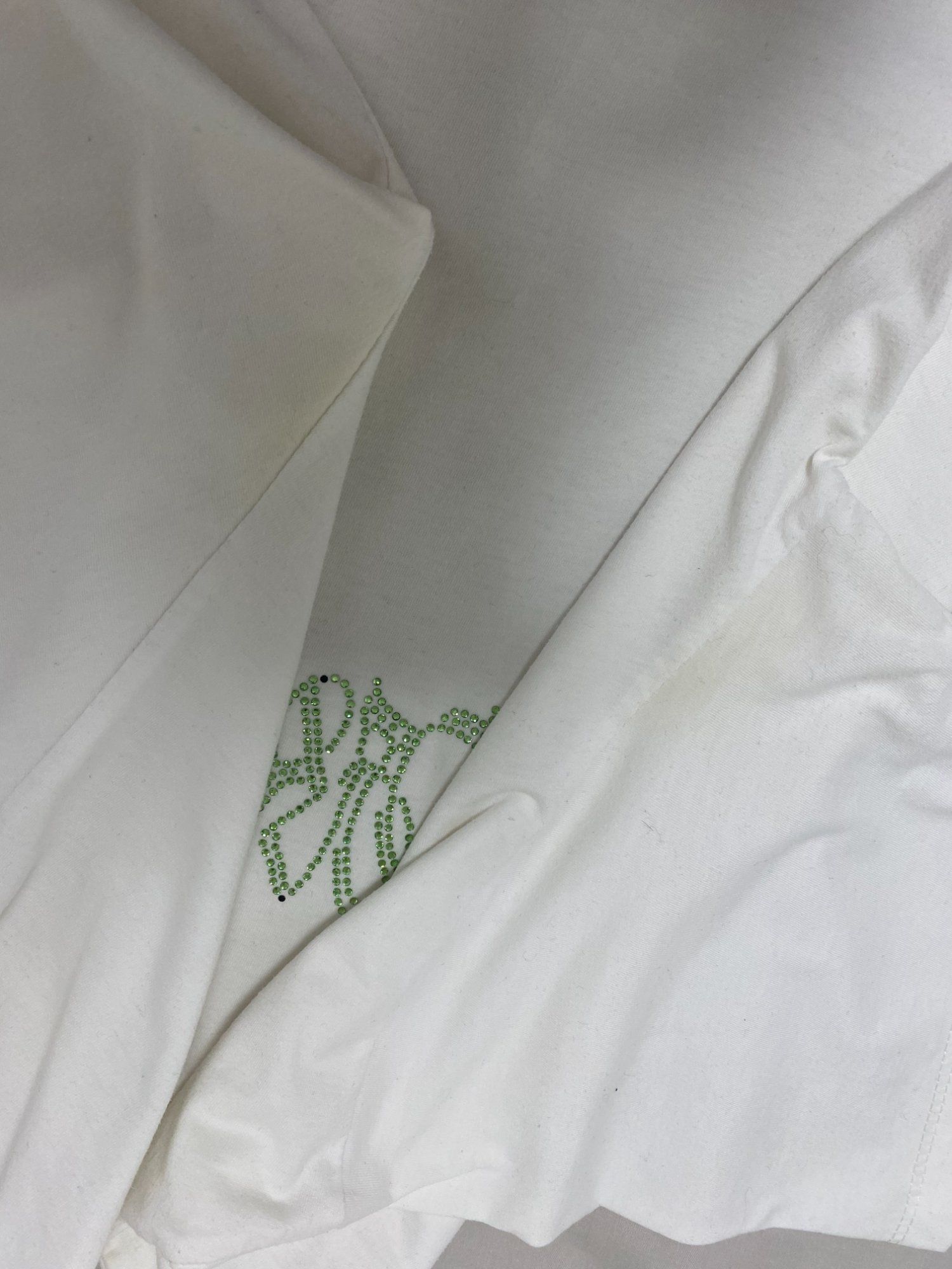 Drain Rhinestone Tee (White) — image 5 of 5
