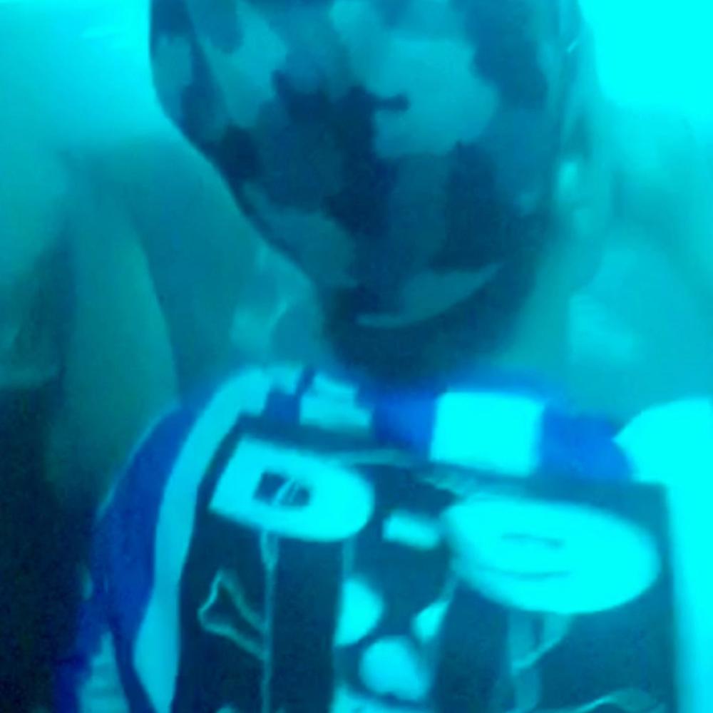 Drain Fiend Jersey (Blue/White) — image 7 of 8