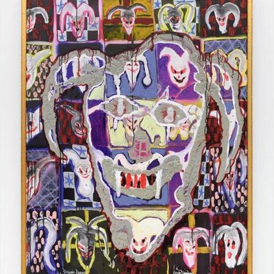 Benjamin Reichwald and Jonas Rönnberg "Antti" Painting