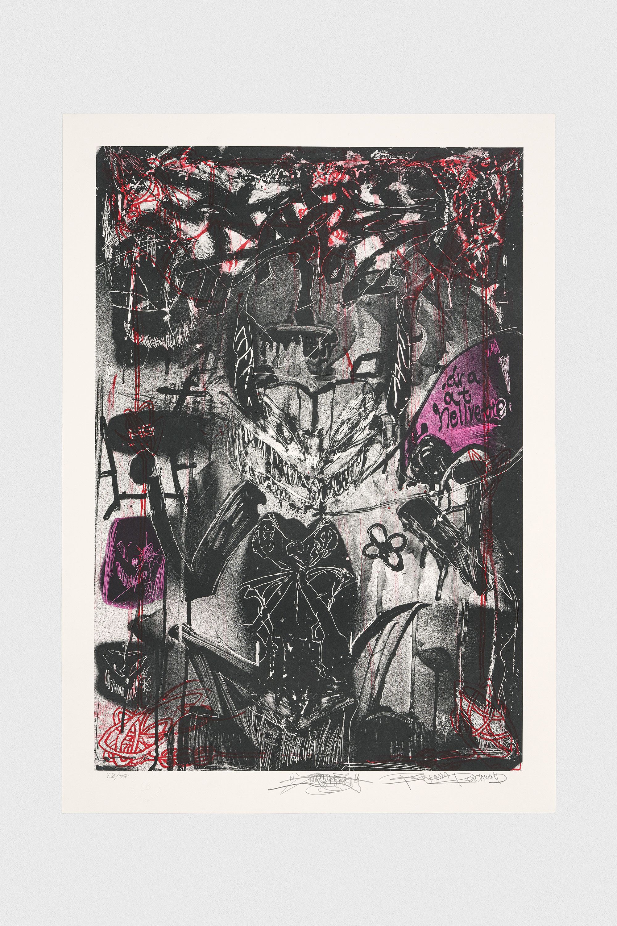 Benjamin Reichwald and Jonas Rönnberg "Anti Cimex" Litograph Print