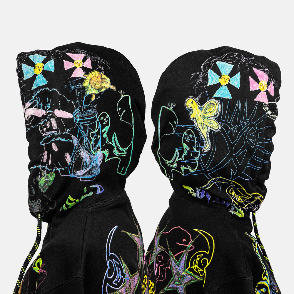 333 Extasia Hoodie (Black) — image 8 of 8