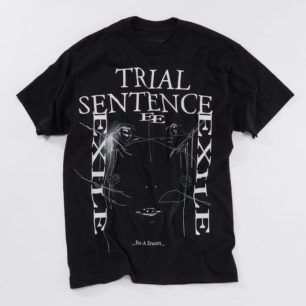 Exile Tee (Black) Trial Sentence Tee (Black) - View 1