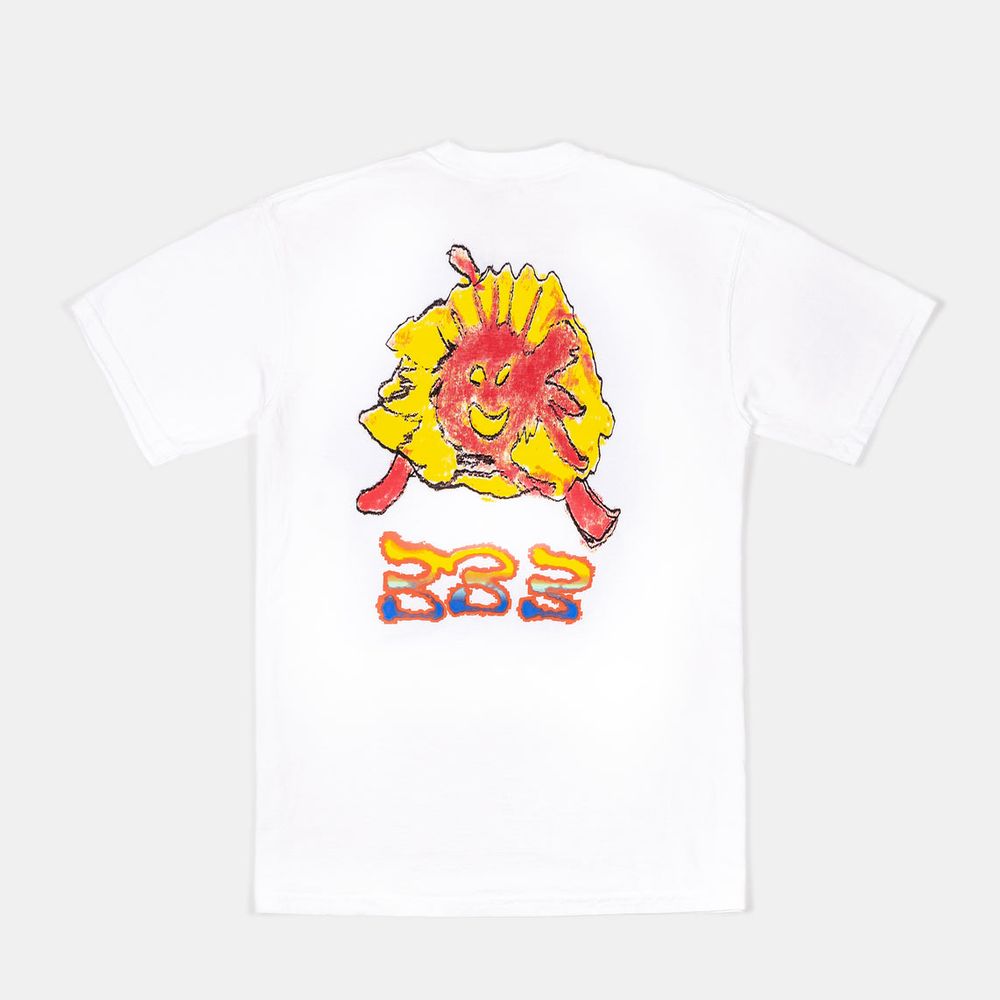 Sunflower Tee (White) — image 2 of 5