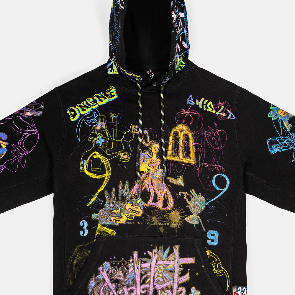333 Extasia Hoodie (Black) — image 3 of 8
