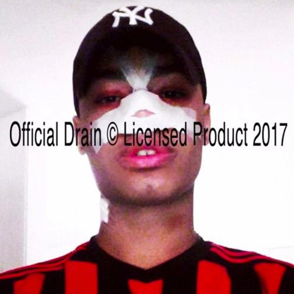 Drain Fiend Jersey (Black/Red) — image 9 of 9