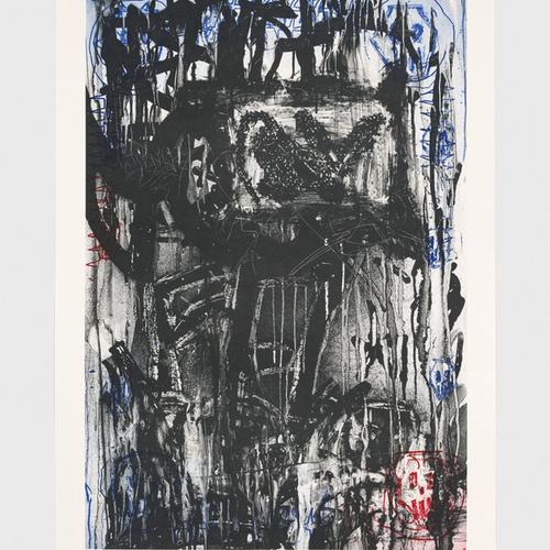 Benjamin Reichwald and Jonas Rönnberg "Katti i fönster" Litograph Print