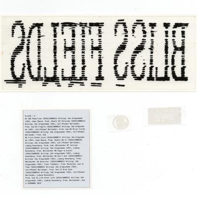 Bliss Fields Window Sticker