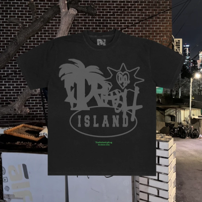 Trash Island Logo Tee (Black)