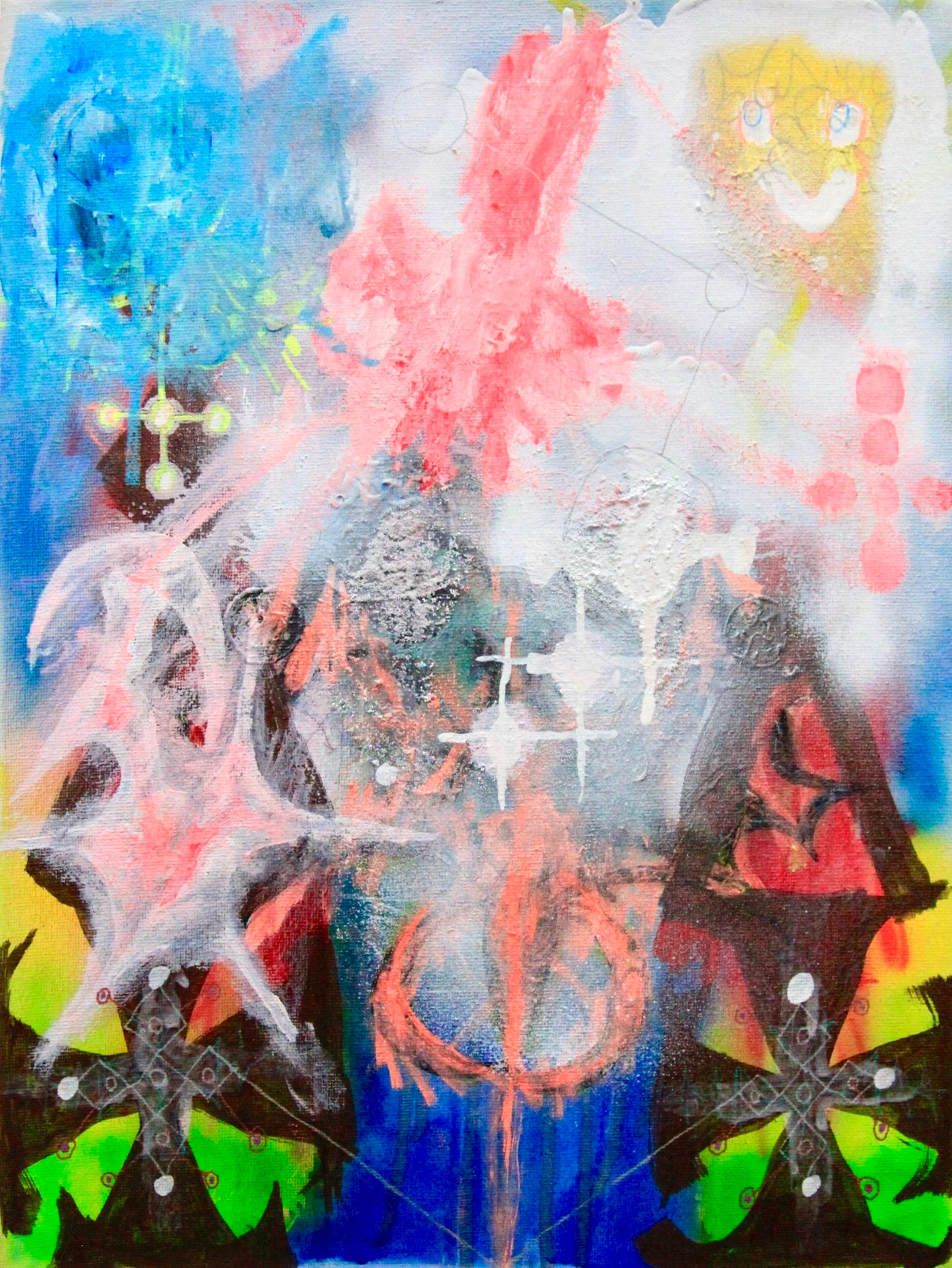 Benjamin Reichwald "Fun Chance" Painting