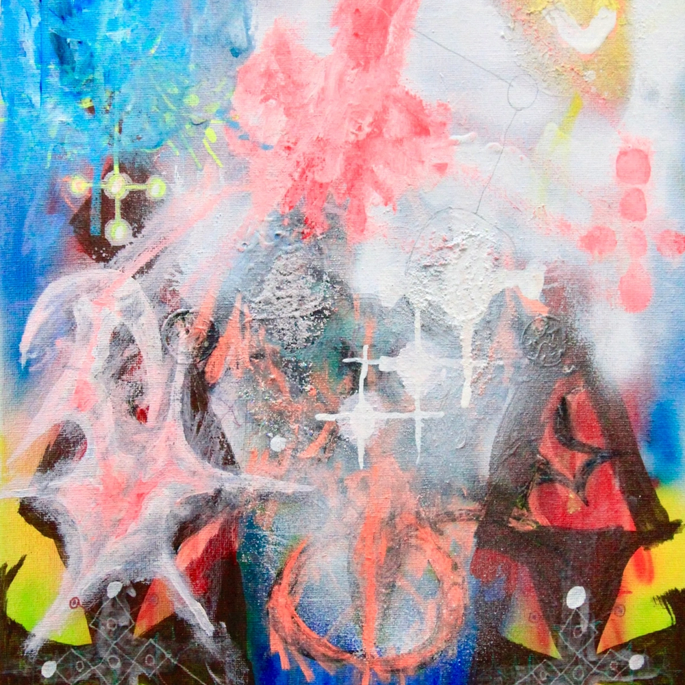 Benjamin Reichwald "Fun Chance" Painting — image 1 of 1