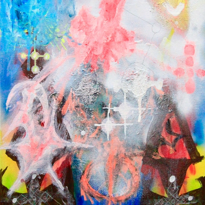 Benjamin Reichwald "Fun Chance" Painting