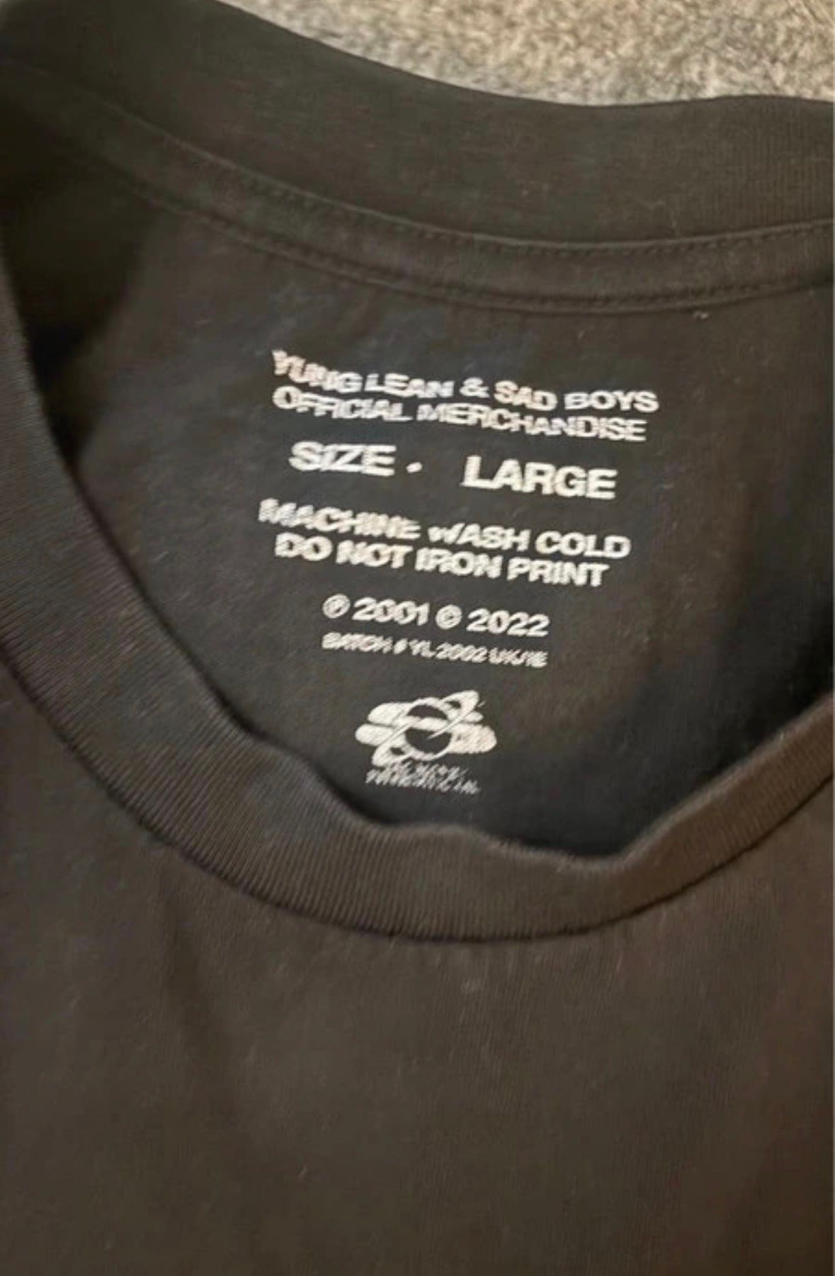 Sadboys Gear SBG 010 Tee (Black) — image 3 of 3