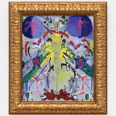 Benjamin Reichwald and Jonas Rönnberg "Solvalla Pusher" Painting