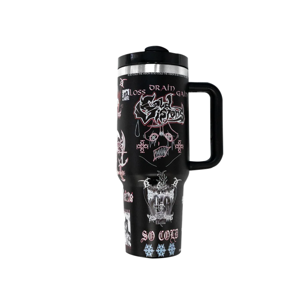 COLD VISIONS Black Tumbler — image 2 of 6