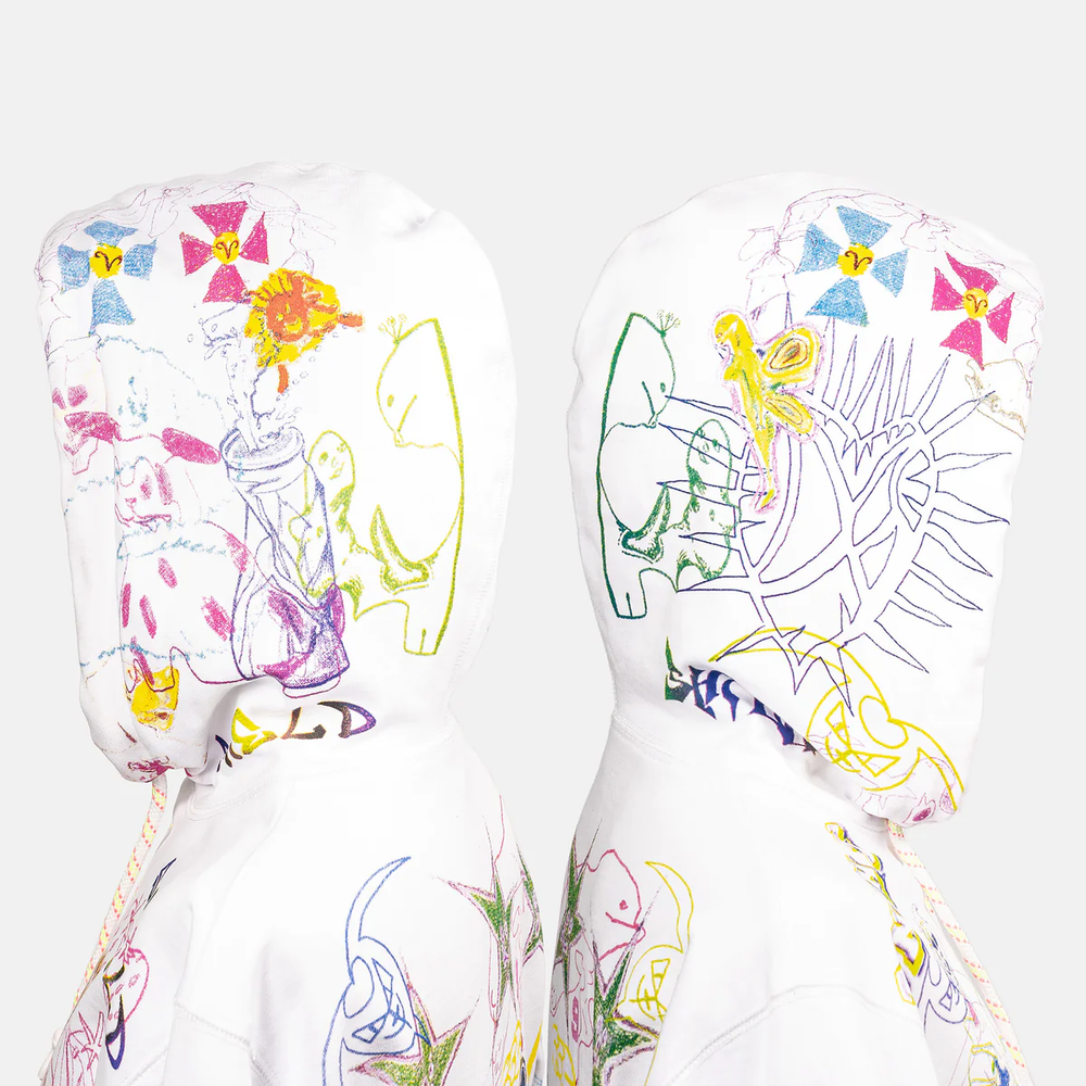333 Extasia Hoodie (White) — image 8 of 8