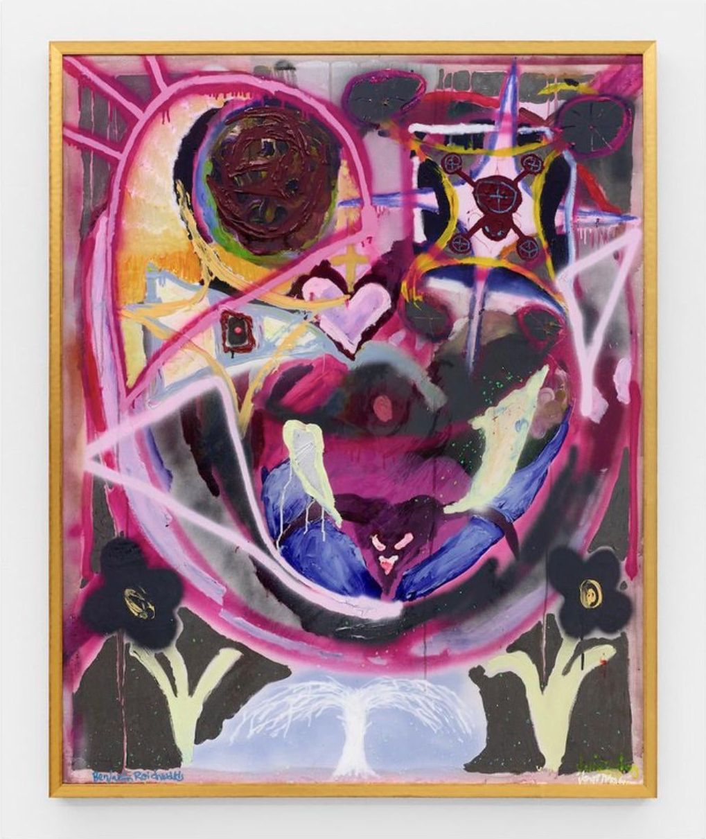 Benjamin Reichwald and Jonas Rönnberg "Dry Sift Candyflip" Painting