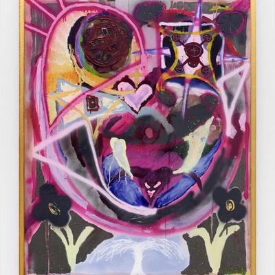 Benjamin Reichwald and Jonas Rönnberg "Dry Sift Candyflip" Painting