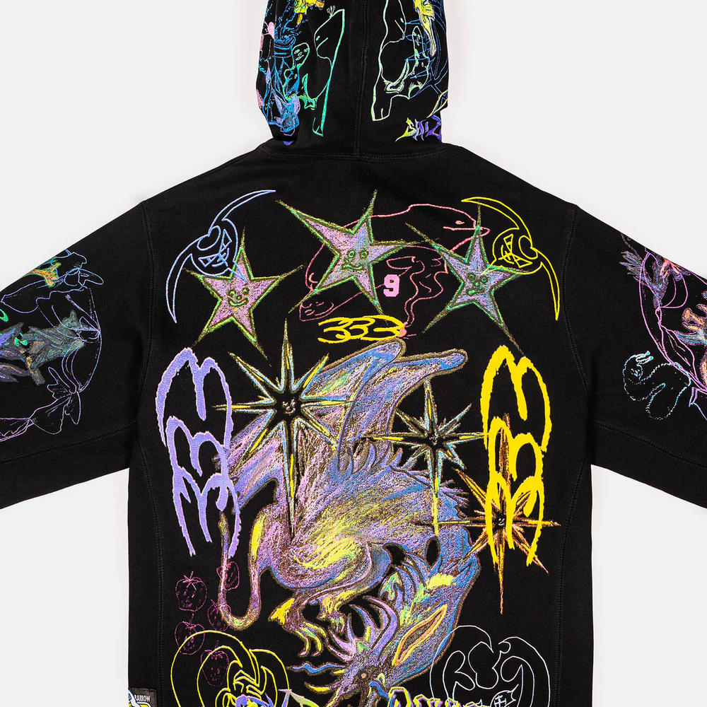 333 Extasia Hoodie (Black) — image 4 of 8