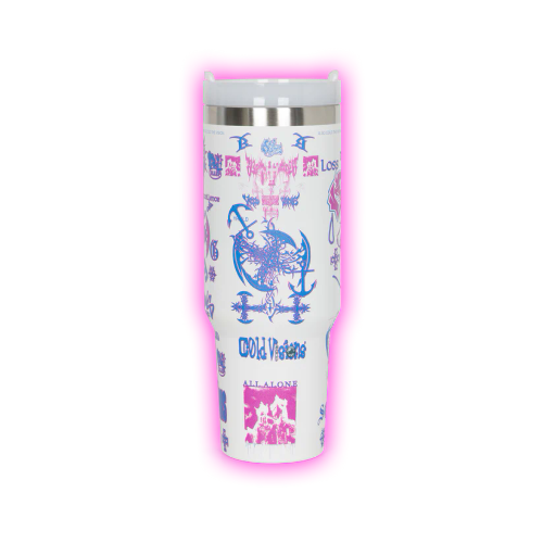 COLD VISIONS White Tumbler