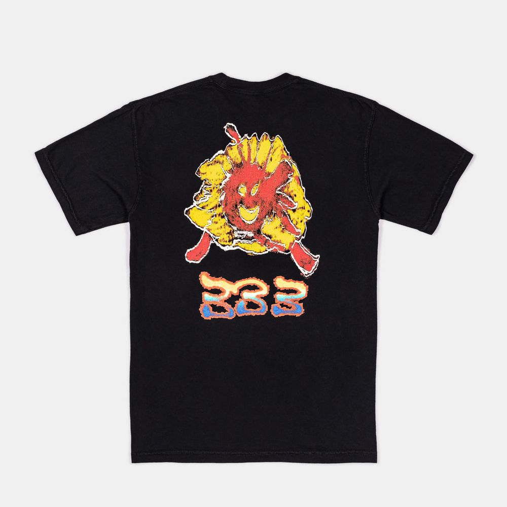 Sunflower Tee (Black) — image 2 of 5