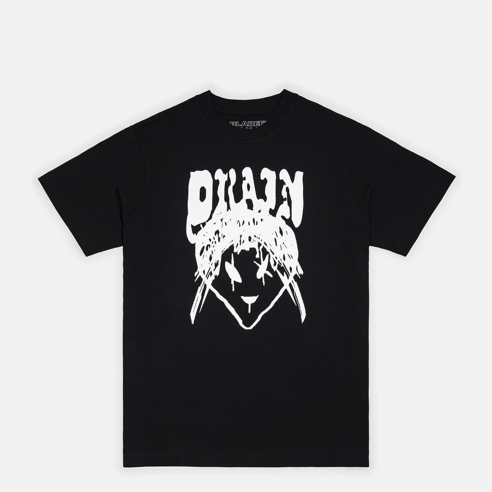 Drain / Strawberry Alien Tee (Black/White) (EU) — image 1 of 4
