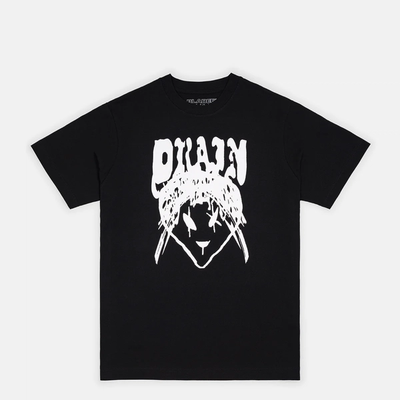 Drain / Strawberry Alien Tee (Black/White) (EU)
