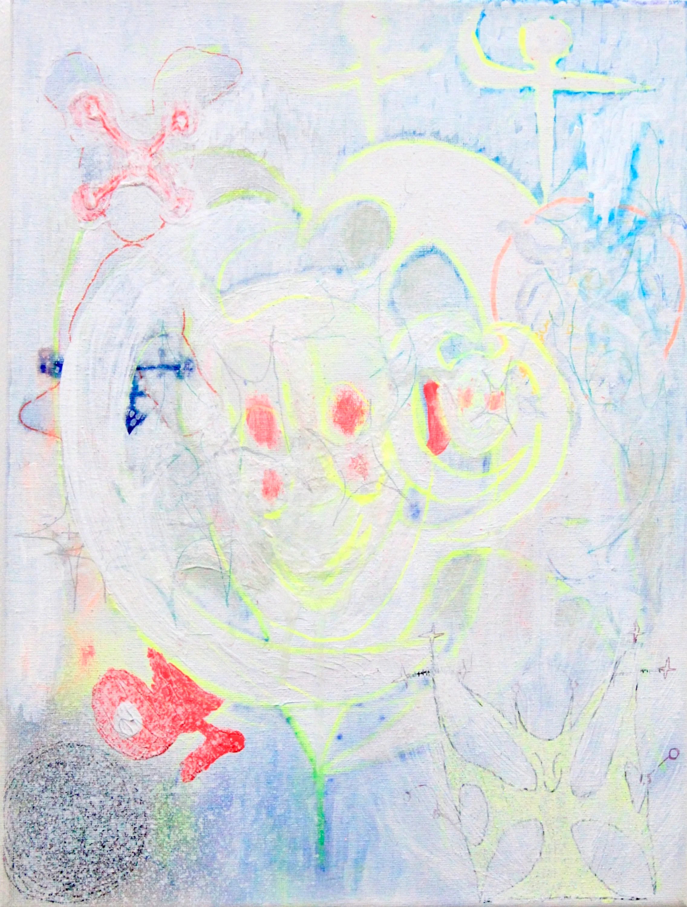 Benjamin Reichwald "Rabbit Descending" Painting