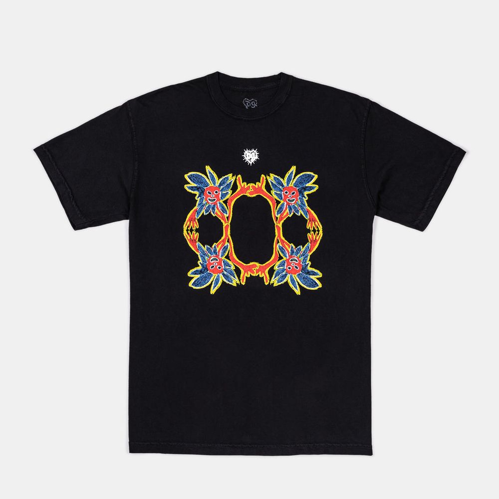 Sunflower Tee (Black) — image 1 of 5