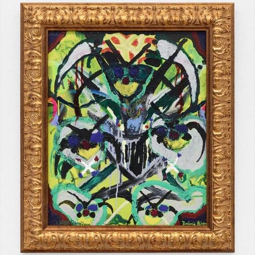 Benjamin Reichwald and Jonas Rönnberg "HSS, Motorsåg i en blå sandlåda" Painting