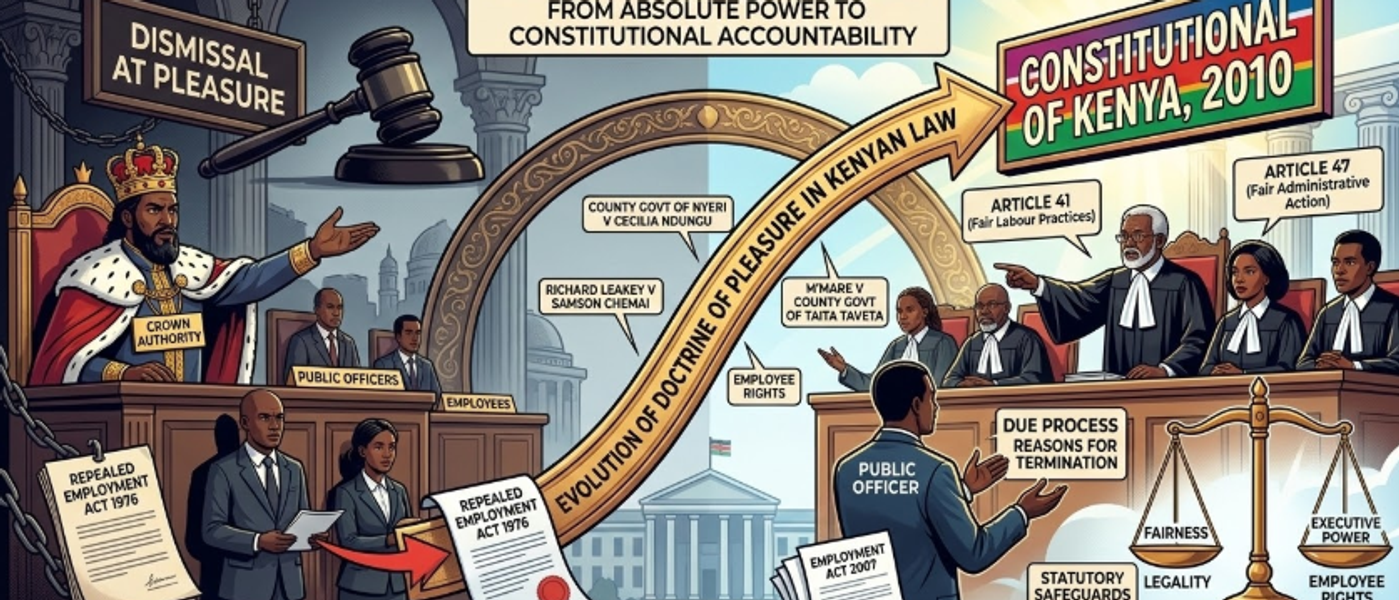 The Doctrine of Pleasure in Kenyan Public Employment Law: From Absolute Power to Constitutional Accountability