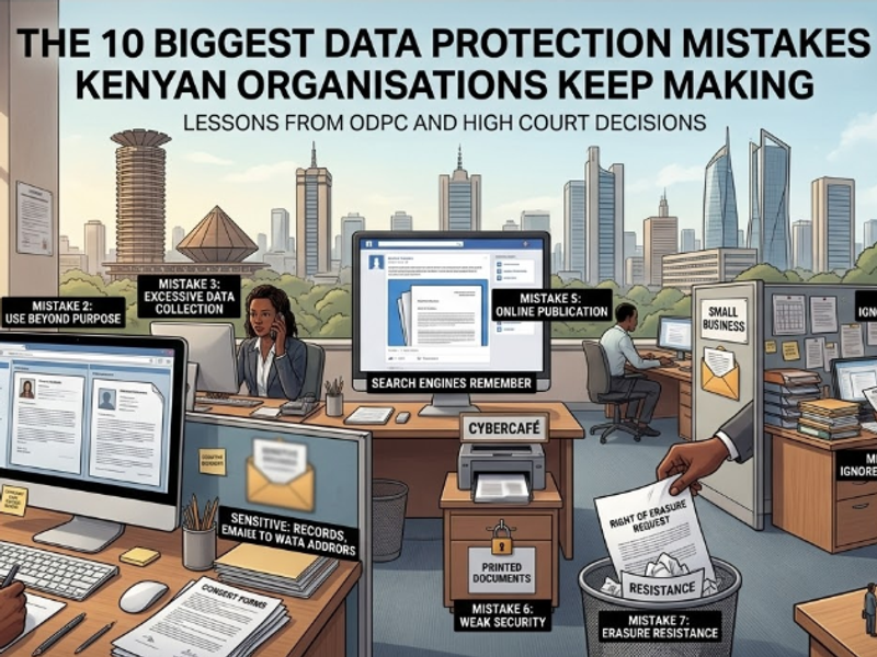 The 10 Biggest Data Protection Mistakes Kenyan Organisations Keep Making