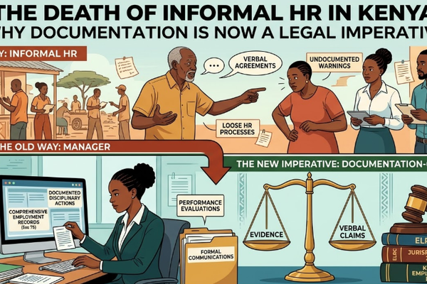 The Death of Informal HR in Kenya: Why Documentation Is Now a Legal Imperative