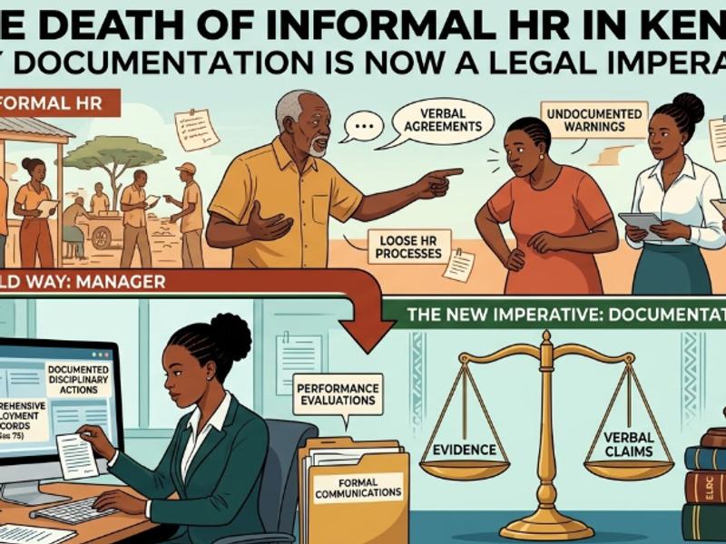 The Death of Informal HR in Kenya: Why Documentation Is Now a Legal Imperative