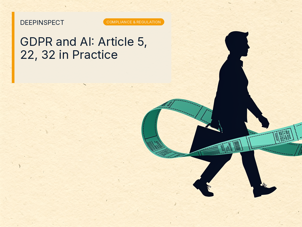 GDPR and AI: Where Article 5, Article 22, and Article 32 Reach Production AI Deployments