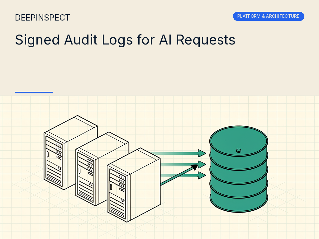 Signed Audit Logs for AI Requests: Per-Decision Signing and What Regulators Will Accept