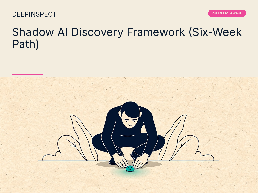 Shadow AI Discovery Framework: The Six-Week Path From Blind to Inventoried