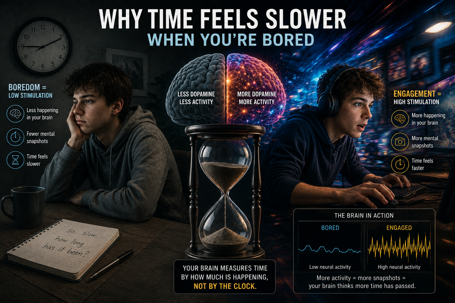 The Real Reason Time Feels Slower When You’re Bored