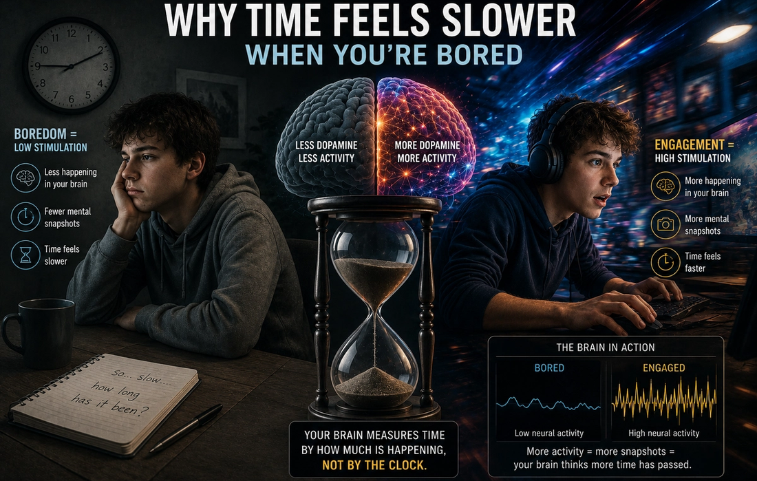 The Real Reason Time Feels Slower When You’re Bored