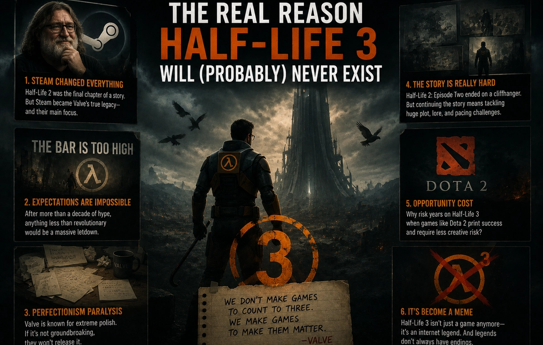 The Real Reason Half-Life 3 Will (Probably) Never Exist
