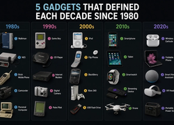 5 Gadgets That Defined Each Decade Since 1980