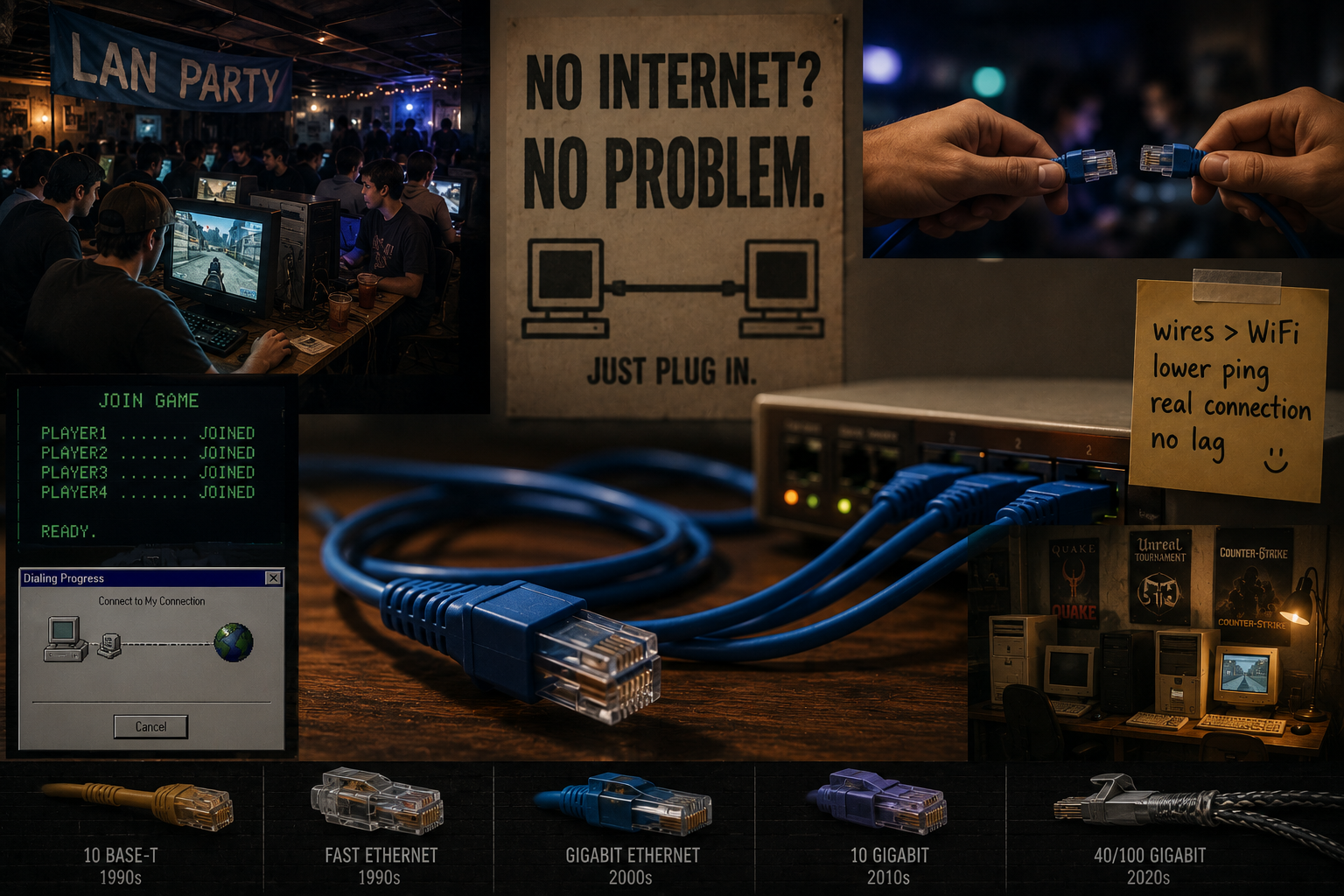 The Cultural Power of the LAN Cable