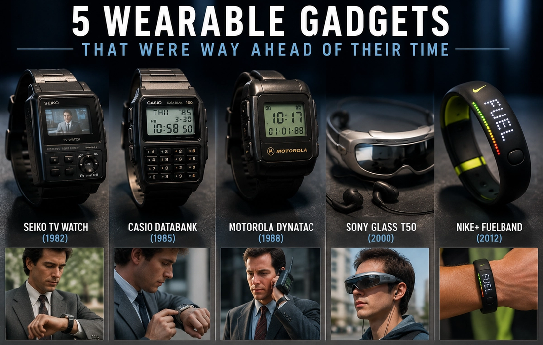 5 Wearable Gadgets That Were Way Ahead of Their Time