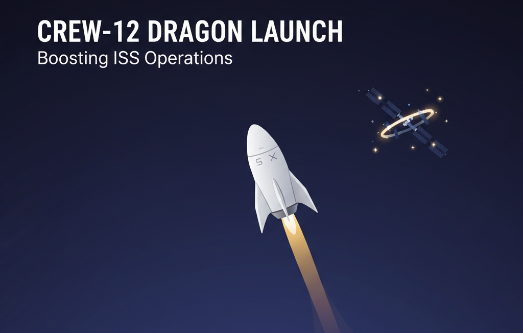 Crew-12 Dragon Launch: Boosting ISS Operations with Advanced Research